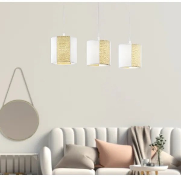 Eglo 43402 - Lampadario a sospensione con filo ARNHEM 3xE27/40W/230V