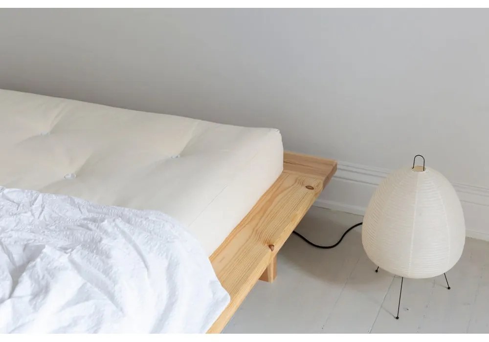 Materasso futon extra rigido bianco 180x200 cm Traditional - Karup Design
