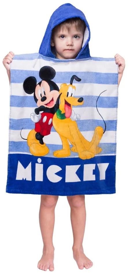 Poncho bambino in spugna blu Mickey - Jerry Fabrics