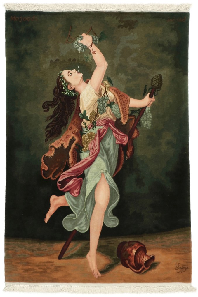 Tabriz Tappeto persiano 90x130 (Iran) Annodato A Mano