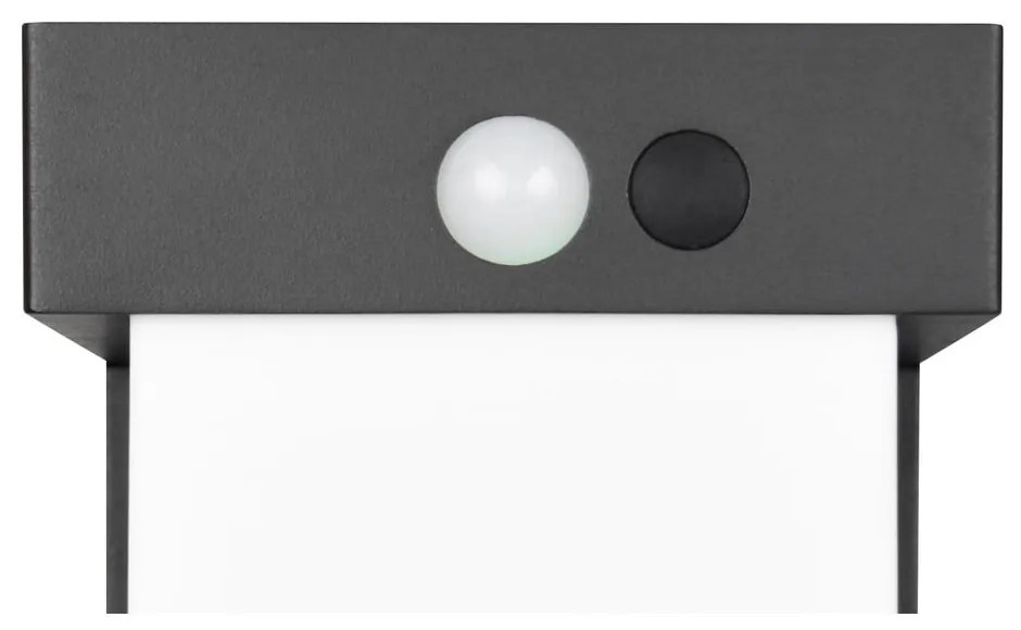 Illuminazione esterna LED con alimentazione a pannelli solari con sensore di movimento da parete (altezza totale 14 cm) Colombo – Trio