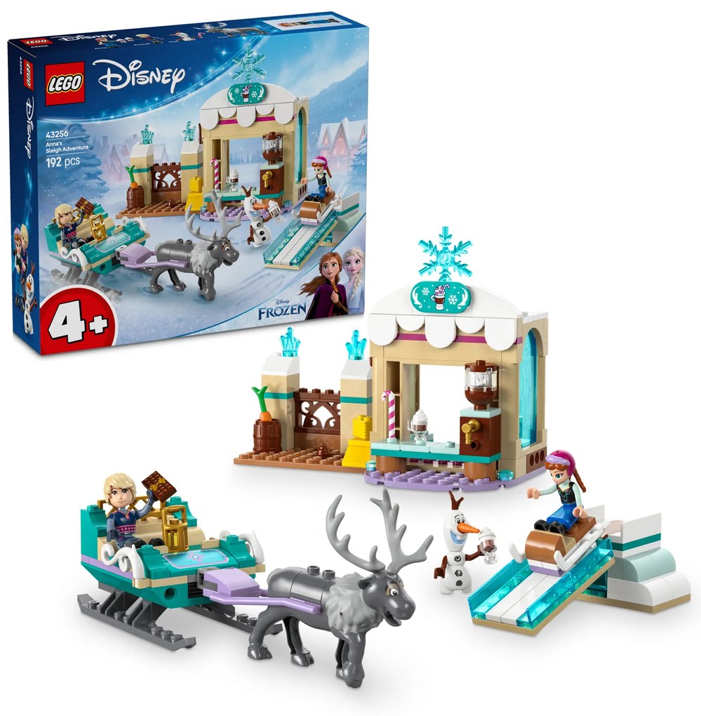 Avventura sulla slitta di Anna Lego Disney