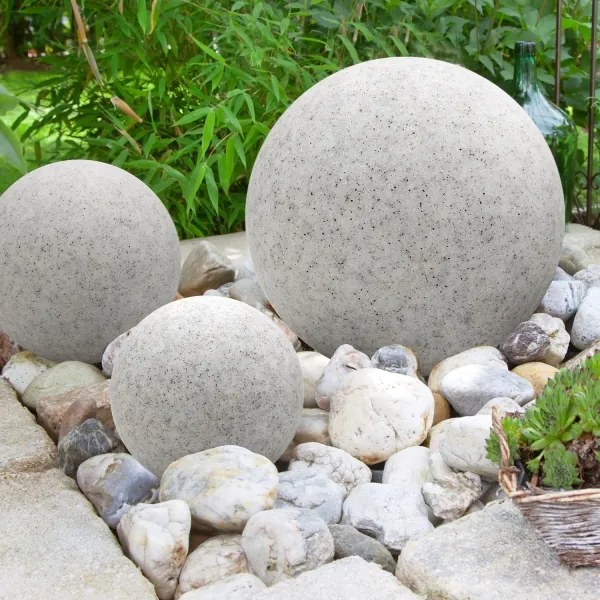 Luce da esterno decorativa GARDEN BALL 1xE27/40W/230V IP65 d. 28 cm