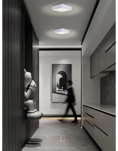 Immax NEO 07238L - Plafoniera LED dimmerabile CANTO 22W/230V bianco Tuya +RC