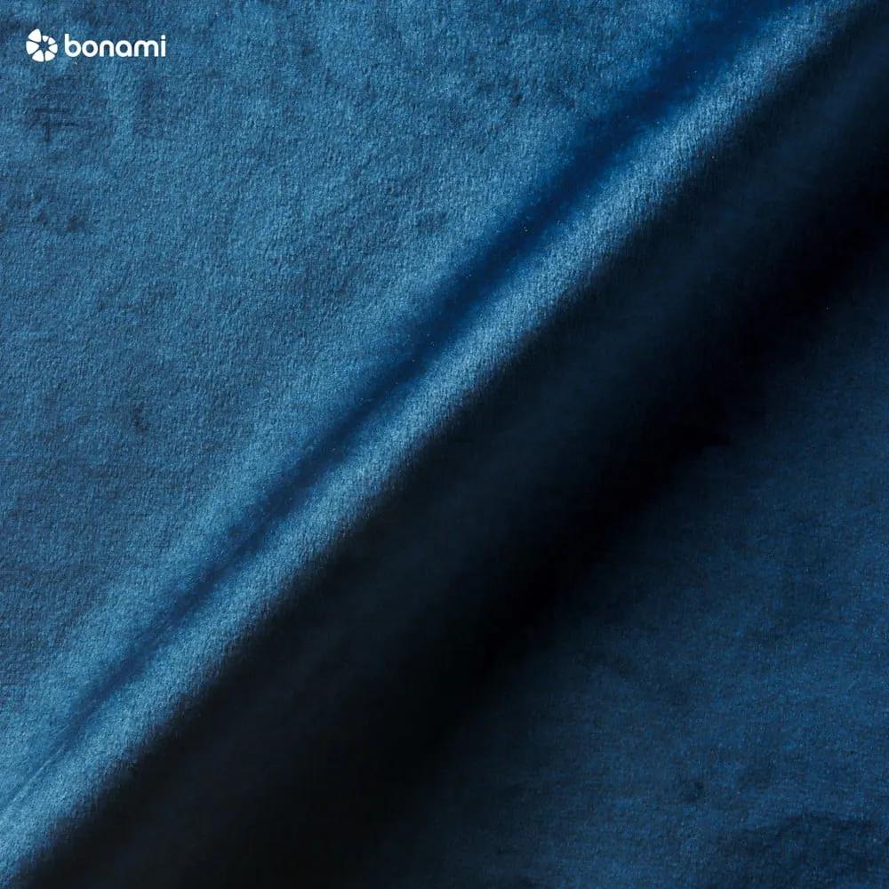 Divano angolare in velluto blu (angolo destro) Kobo - MESONICA