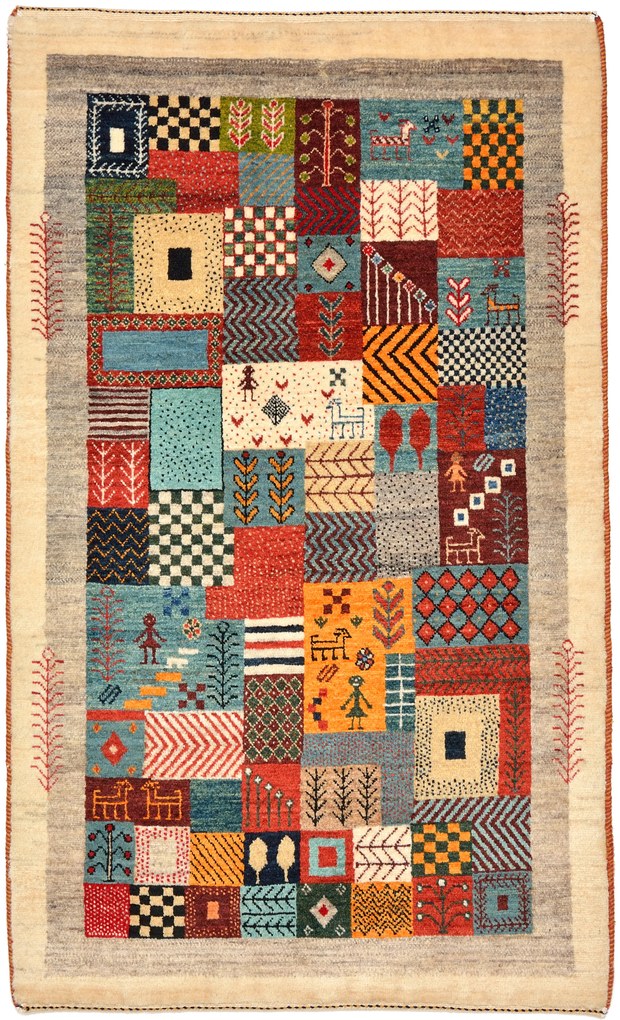 Loribaft Tappeto 160x100 (Iran) Annodato A Mano