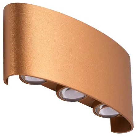 Azzardo AZ3485 - Applique a LED da esterno GINNA LED/6W/230V IP54