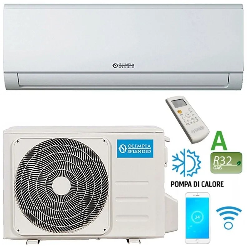 Olimpia Splendid NEXYA S4 E INVERTER C WI-FI condizionatore A++ 9000 BTU