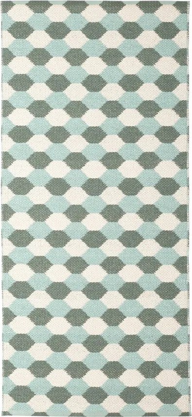 Passatoia da interno/esterno verde/turchese 70x160 cm Dana Army – Pappelina