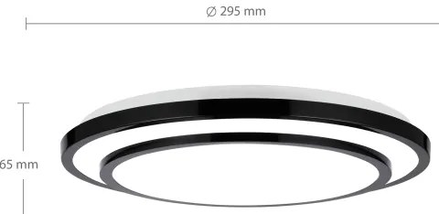 Brilagi - Plafoniera LED LUCIANO 24W/230V