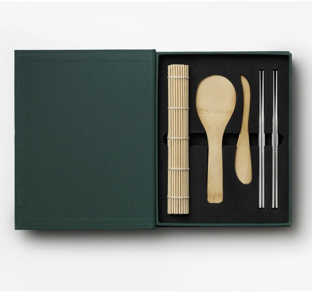 Set per il sushi in acciaio inox/in bambù The Essentials Sushi Tools – Printworks