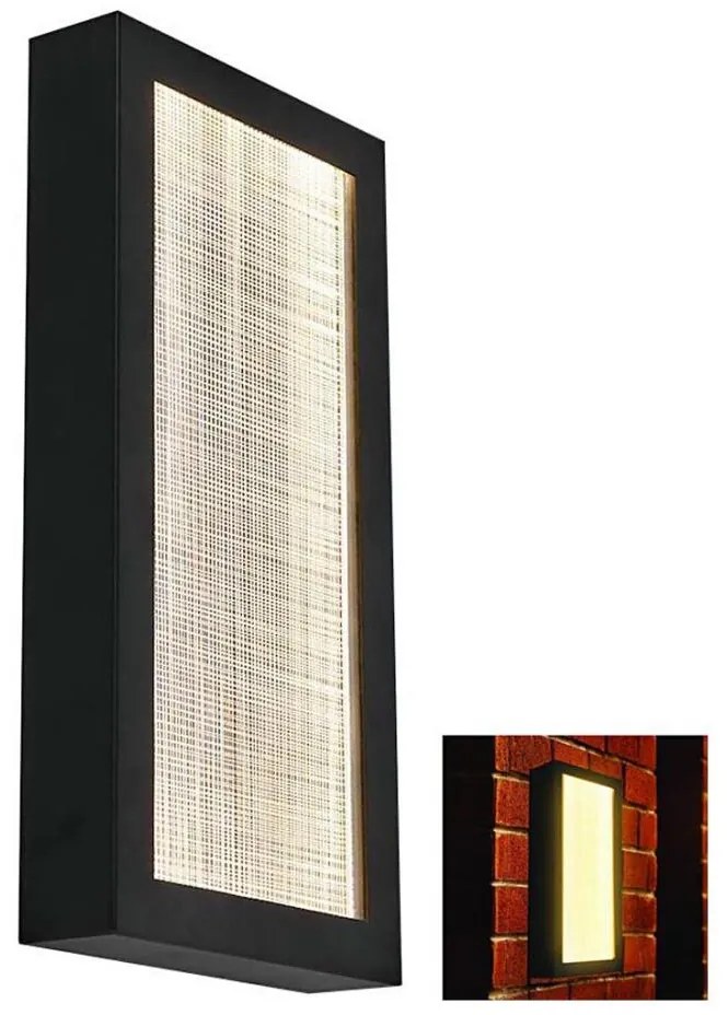 Applique a LED da esterno LED/20W/230V IP65 3000K