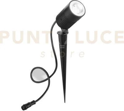 Proiettore led haydon nero 15w 1500lm cct 3000 e 4000 e 6500k ip67 ...