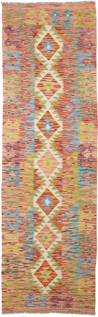 Kilim Tappeto 210 x 60 (Pakistan) Tessuto A Mano