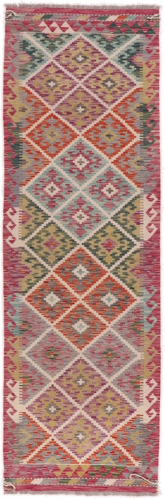 Kilim Tappeto orientale 80x250 (Afghanistan) Tessuto A Mano