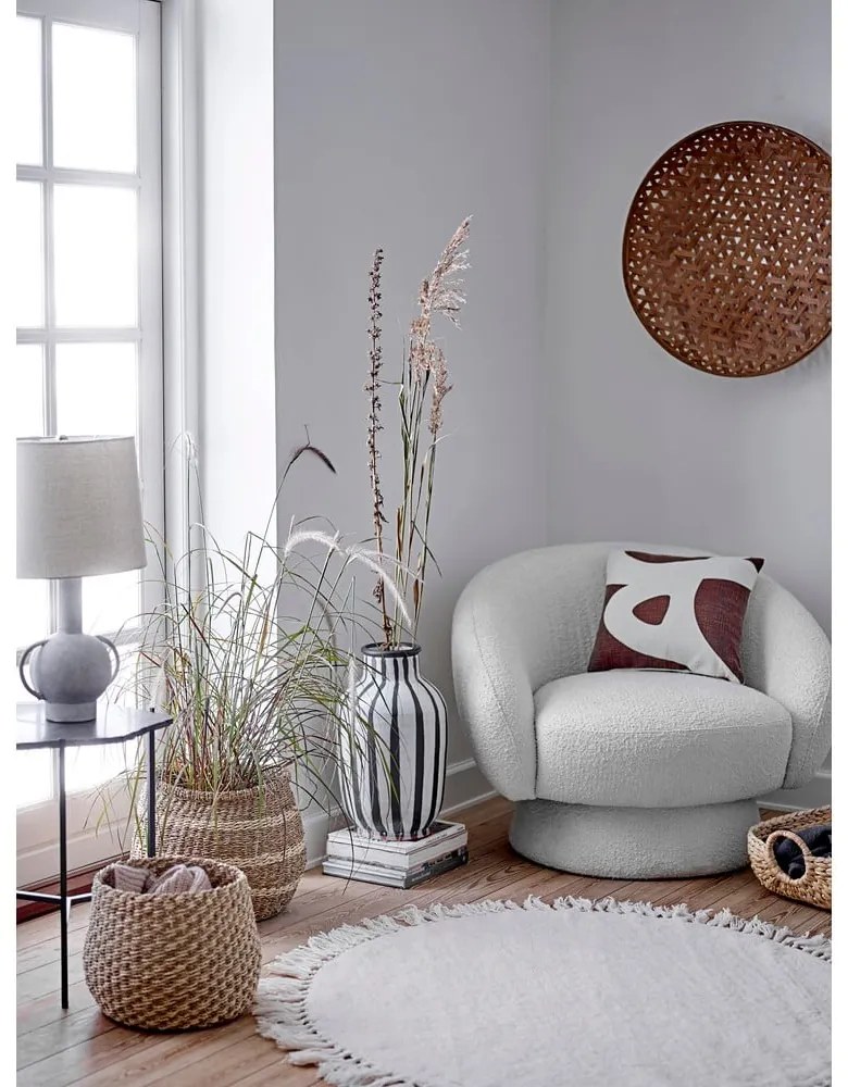 Lampada da tavolo grigio-beige Kean - Bloomingville