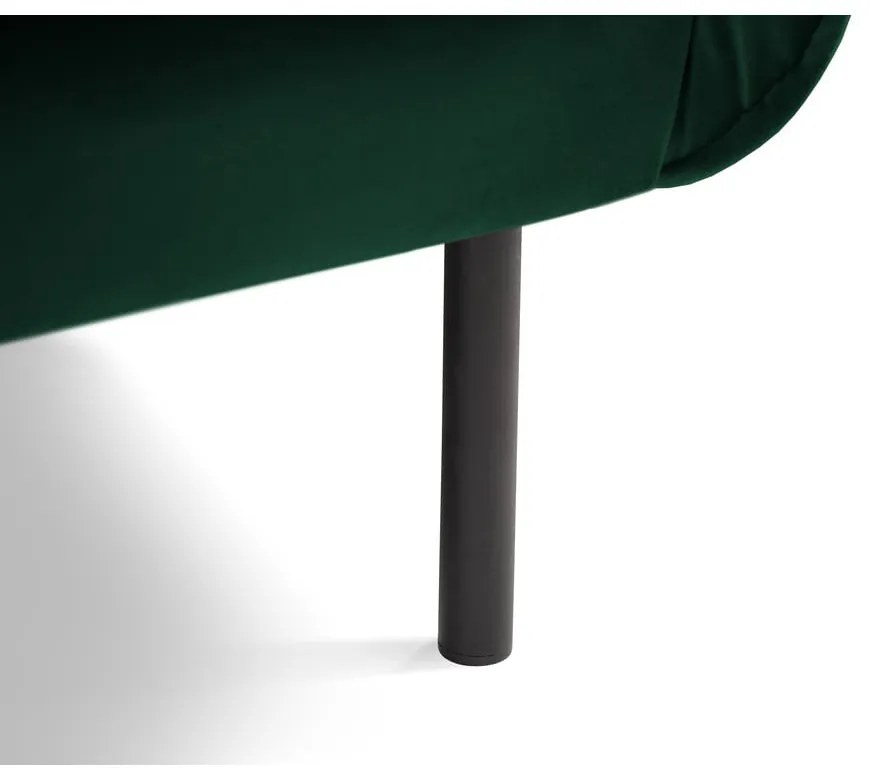 Poltrona in velluto verde scuro Vienna - Cosmopolitan Design