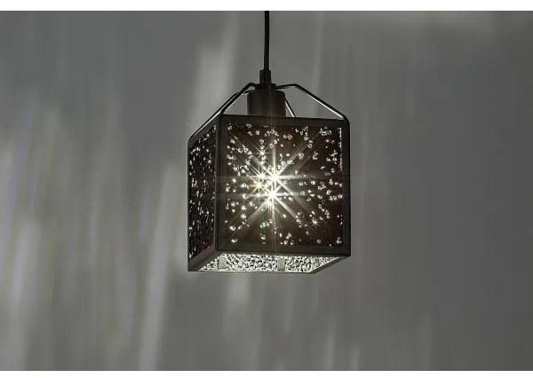 Rabalux 72217 - Lampadario a sospensione con filo SAMILO 1xE27/40W/230V nero