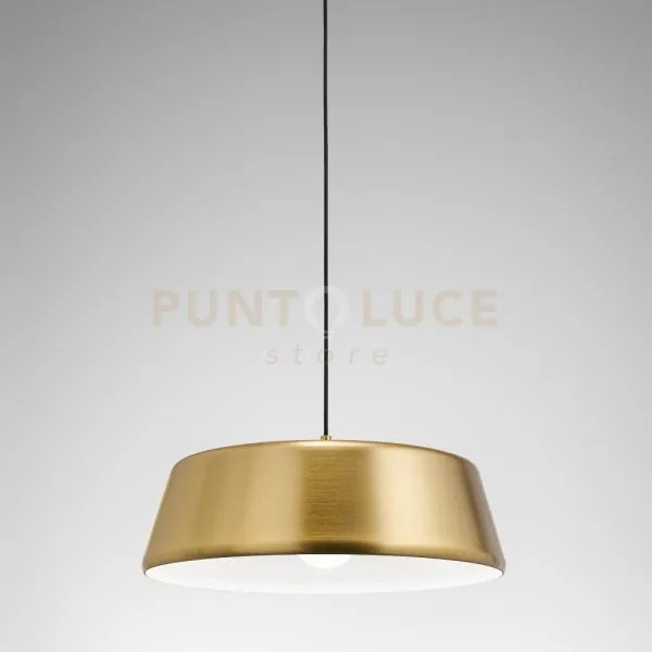 Blanca s/p - lampadario a sospensione ottone 1 luce attacco e27 in ...