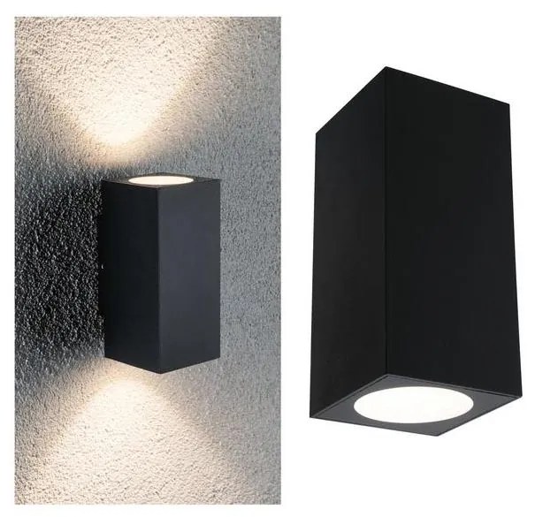 Paulmann 94328 - 2xLED/2,8W IP44 Applique da esterno FLAME 230V antracite