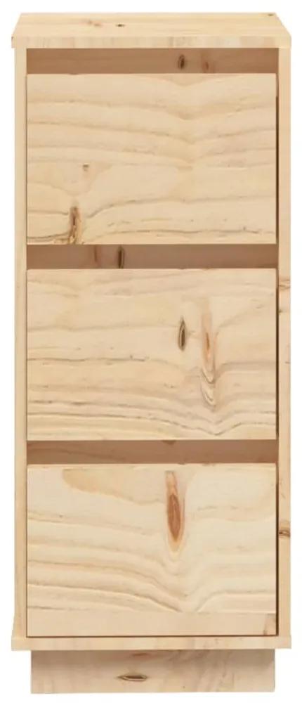 Credenza 32x34x75 cm in legno massello di pino