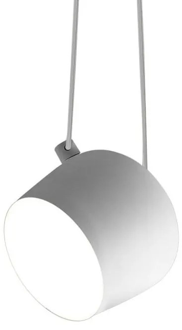 FLOS Aim Lampada da sospensione orientabile cm 24 cm in alluminio bianco