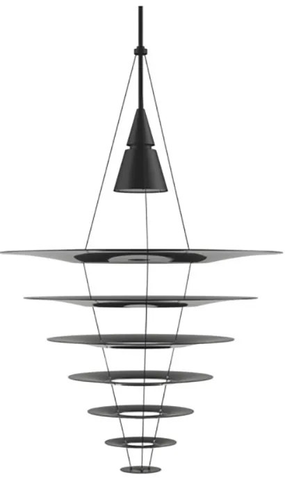 Louis Poulsen - Enigma 825 Lampada a Sospensione Black Louis Poulsen