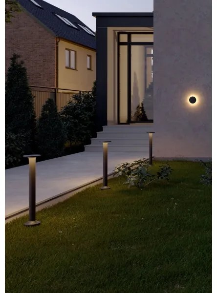 Redo 90369 - Applique da esterno AURA LED/8W/230V 3000K IP65 antracite