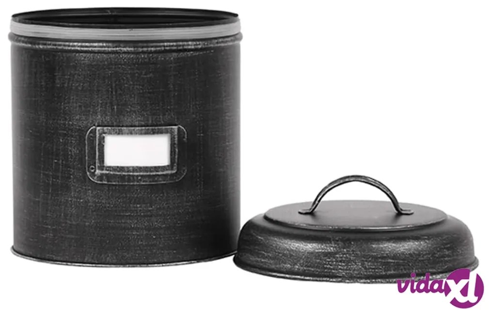 LABEL51 Tanica 14x14x20 cm M Nero Anticato