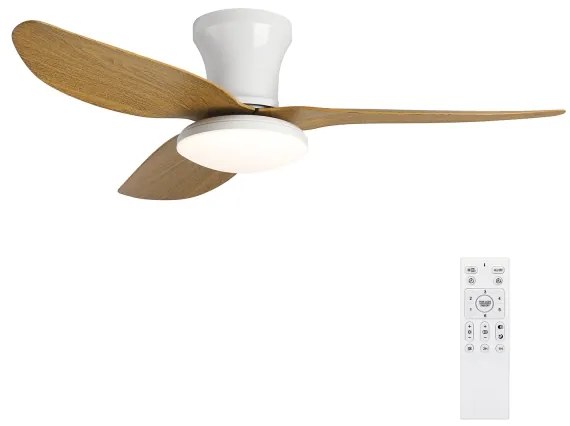 Brilagi-LED Ventilatore da soffitto dimmerabile LED 30W 230V 3000-6500K bianco/m