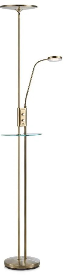 Lampada LED a stelo in ottone Uplight Friend - Markslöjd