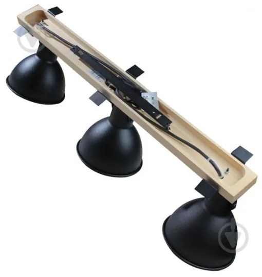 Faretto 3xE27/40W/230V nero