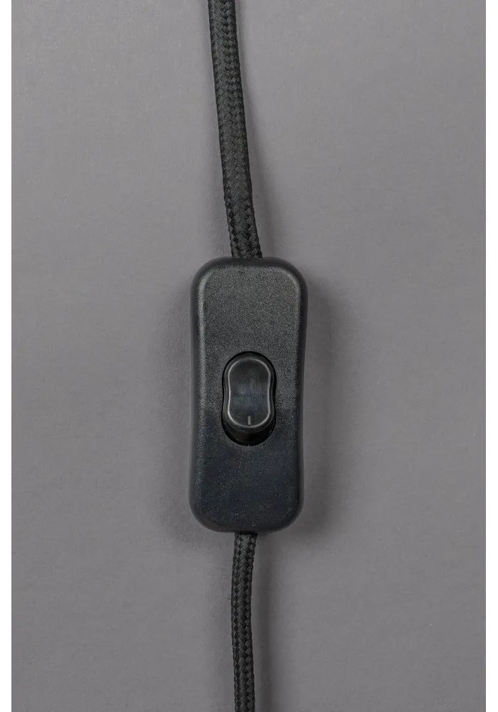 Lampada da tavolo beige con paralume in lino Russel - Dutchbone