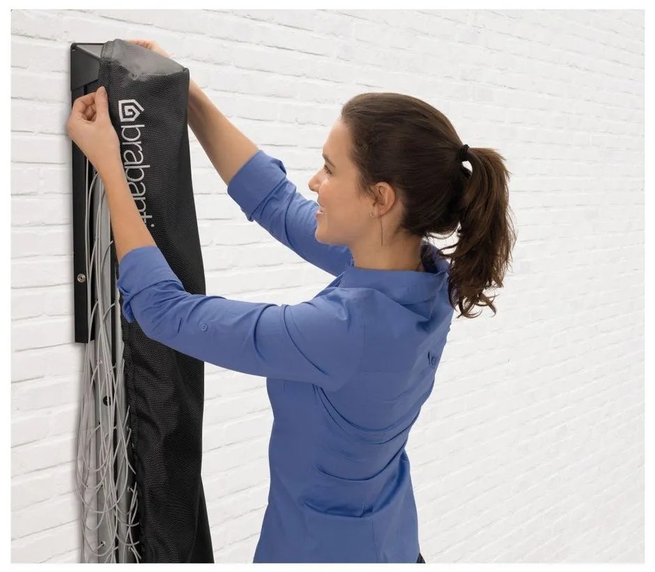 Stendino da giardino da parete WallFix 24m – Brabantia