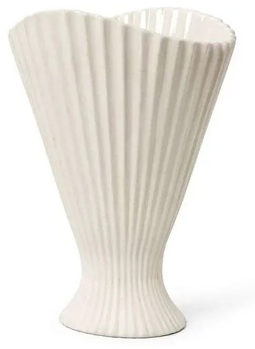 Fountain Vase Large Off-White - Ferm Living