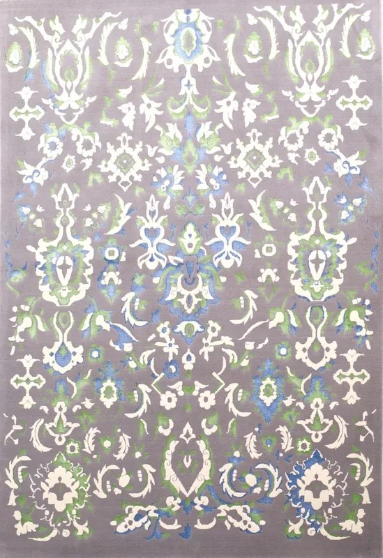 Neo Tappeto 160 x 230 Nero (Indian) Annodato A Mano