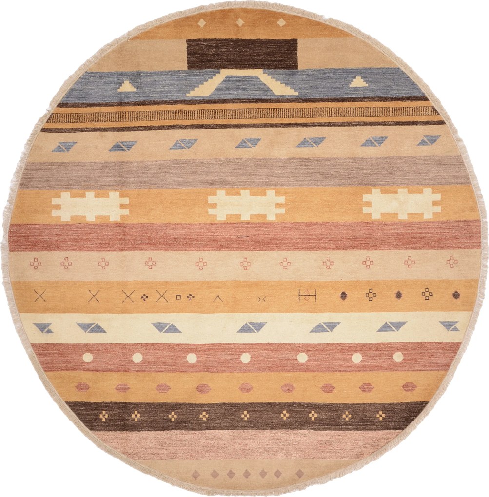 Gabbeh Tappeto orientale 250 x 250 (Pakistan) Annodato A Mano