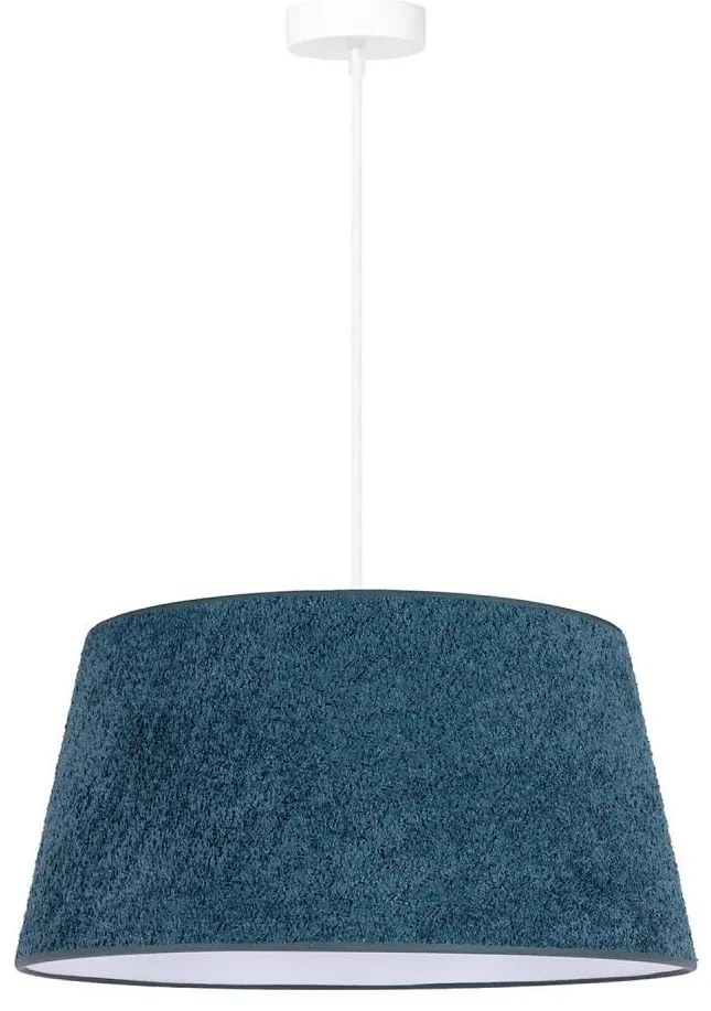 Duolla - Lampadario a sospensione con filo BOUCLE 1xE27/15W/230V diametro 50 cm turchese