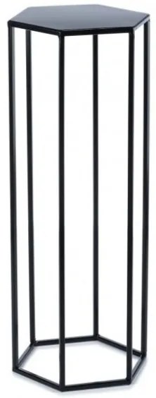 Portafiori 70x24 cm nero