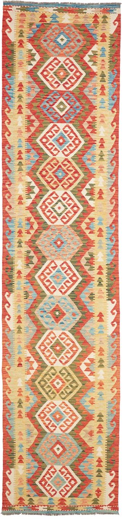 Kilim Tappeto 90 x 390 (Pakistan) Tessuto A Mano