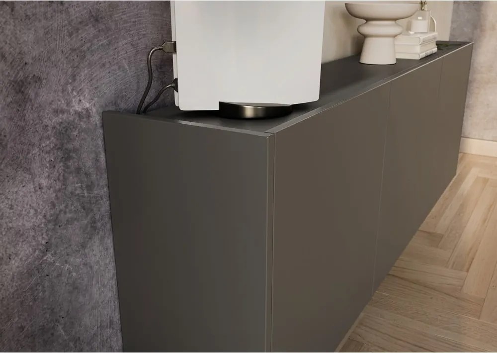 Mobile TV color antracite 138x45 cm Piana - Germania