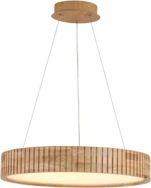 Brilagi - Lampadario LED a sospensione con cavo FALCON WOOD MODERN LED/30W/230V Ø 45 cm in legno