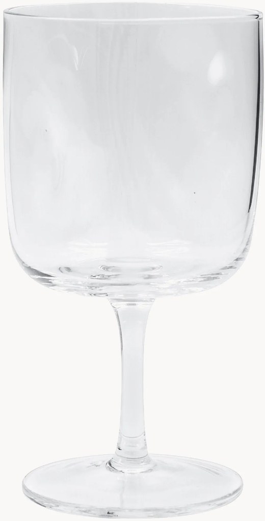 Set di 4 bicchieri da vino soffiati a bocca Sand