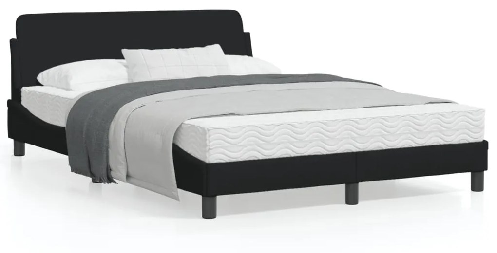 Giroletto Senza Materasso Nero 140x190 Cm İn Tessuto /