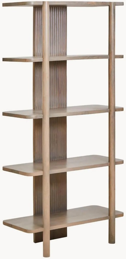 Scaffale in legno di mango Torello