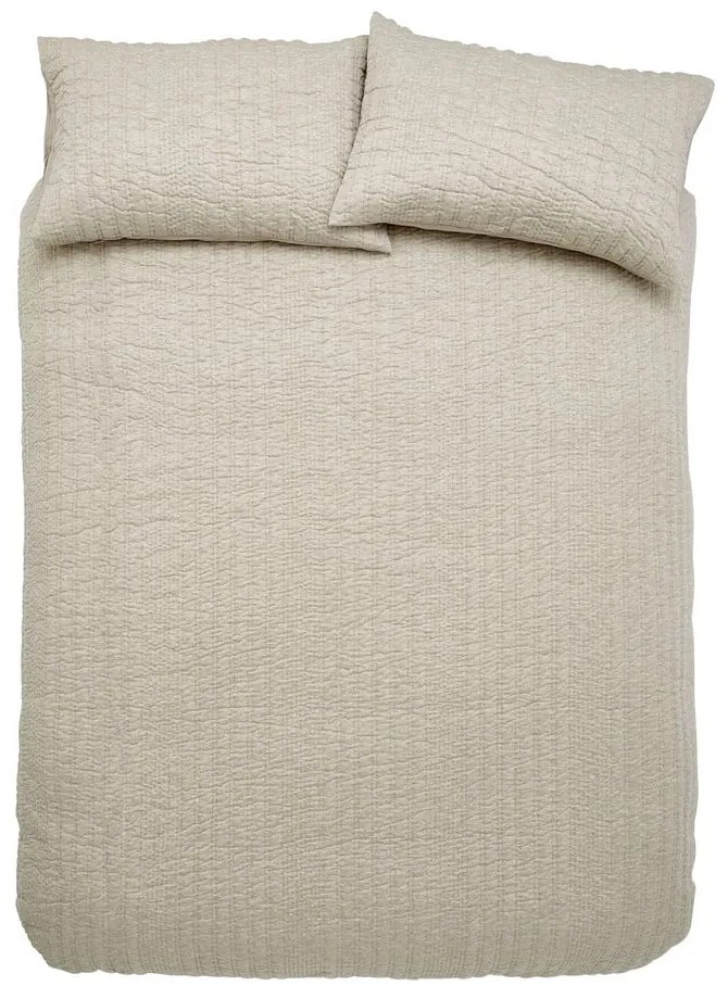 Biancheria da letto singola beige 135x200 cm Tamba Stripe - Pineapple Elephant