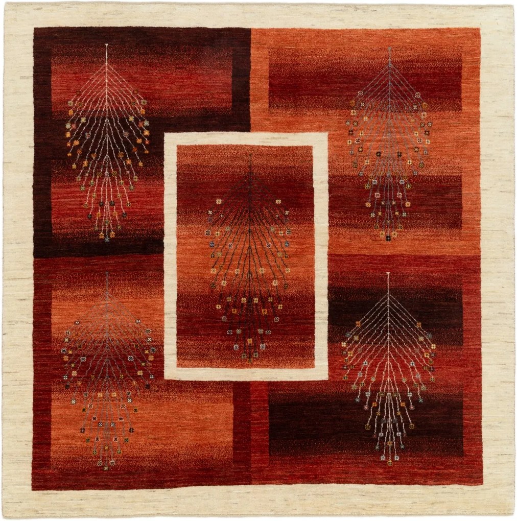 Tappeto 200 x 200 (Iran) Annodato A Mano
