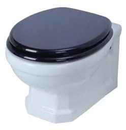 Vaso WC sospeso SENSEA charm, sedile incluso P 36.5 x L 38 x H 36.5 cm bianco