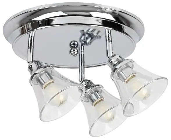 Rabalux 3210 - Faretto da bagno ANTOINE 3xE14/40W/230V IP44