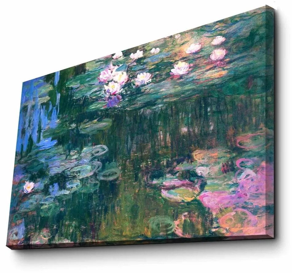 Riproduzione murale su tela, 45 x 70 cm Claude Monet - Wallity